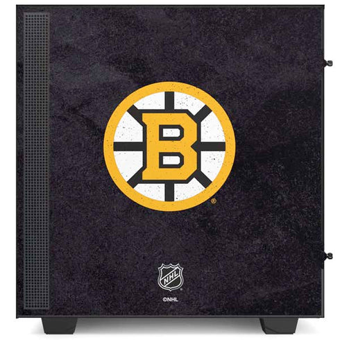 NHL Boston Bruins Distressed NZXT H510 Compact ATX Mid-Tower Case Skin