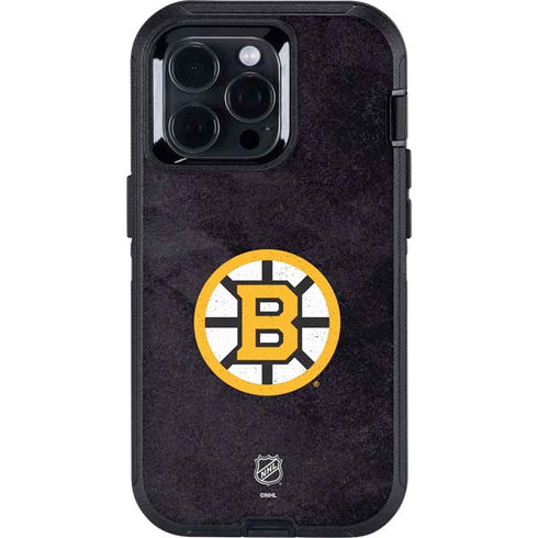 NHL Boston Bruins Distressed Otterbox Defender iPhone Skin