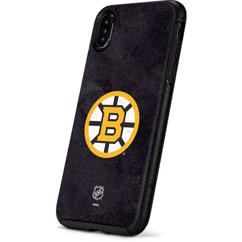 NHL Boston Bruins Distressed Otterbox Symmetry iPhone Skin