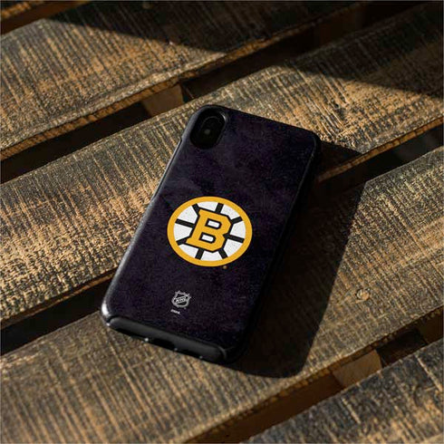 NHL Boston Bruins Distressed Otterbox Symmetry iPhone Skin