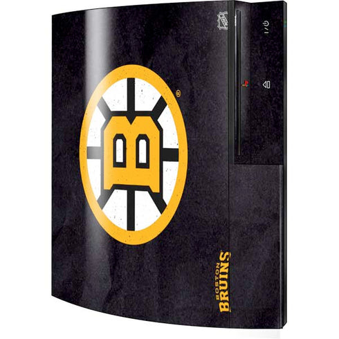 NHL Boston Bruins Distressed Playstation 3 & PS3 Skin