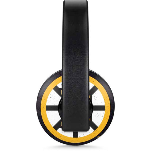 NHL Boston Bruins Distressed PlayStation 4 Gold Wireless Headset Skin