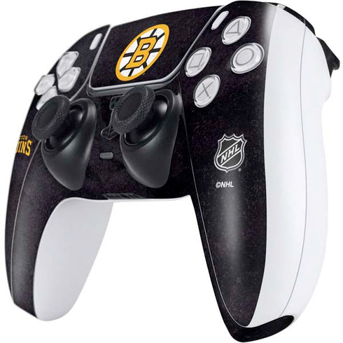 NHL Boston Bruins Distressed PS5 Controller Skin
