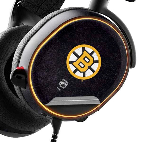 NHL Boston Bruins Distressed SteelSeries Arctis 5 Skin