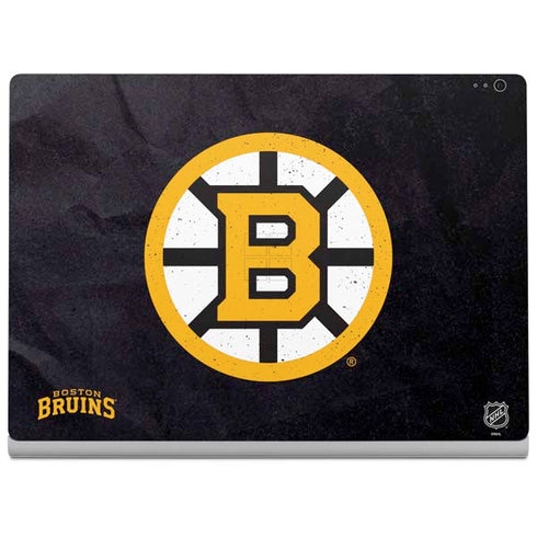 NHL Boston Bruins Distressed Surface Book 2 13.5in Skin