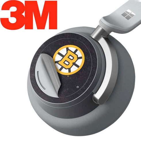 NHL Boston Bruins Distressed Surface Headphones Skin