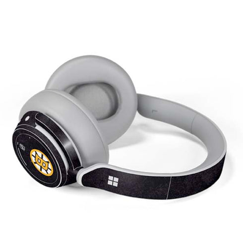 NHL Boston Bruins Distressed Surface Headphones Skin