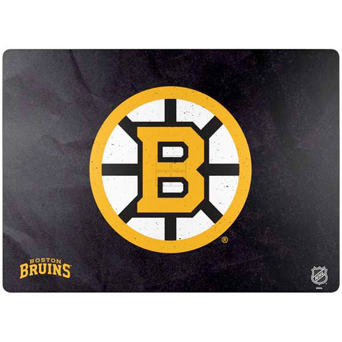 NHL Boston Bruins Distressed Surface Laptop 7 13.8in Skin