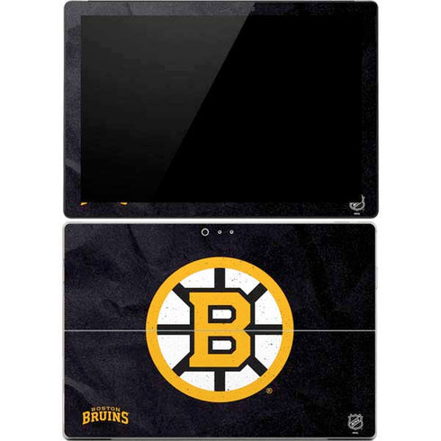 NHL Boston Bruins Distressed Surface Pro 4 Skin
