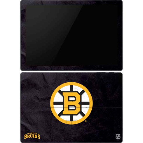 NHL Boston Bruins Distressed Surface Pro 6 Skin