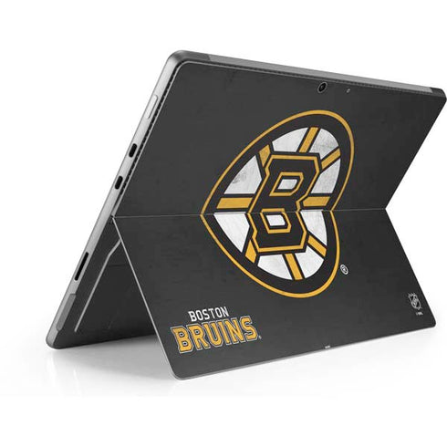 NHL Boston Bruins Distressed Surface Pro 8 Skin