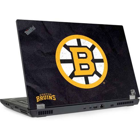 NHL Boston Bruins Distressed Lenovo ThinkPad Skin