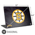 NHL Boston Bruins Distressed Universal Laptop 16in (13 x 9.4in) Skin