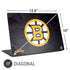 NHL Boston Bruins Distressed Universal Laptop 17in (13.8 x 10in) Skin