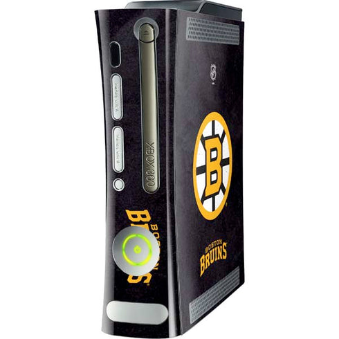NHL Boston Bruins Distressed Xbox 360 (Includes HDD) Skin