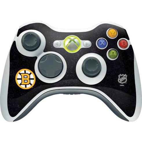 NHL Boston Bruins Distressed Xbox 360 Wireless Controller Skin