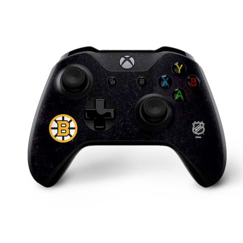NHL Boston Bruins Distressed Xbox One X Bundle Skin