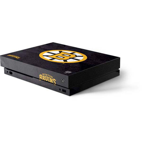 NHL Boston Bruins Distressed Xbox One Skins
