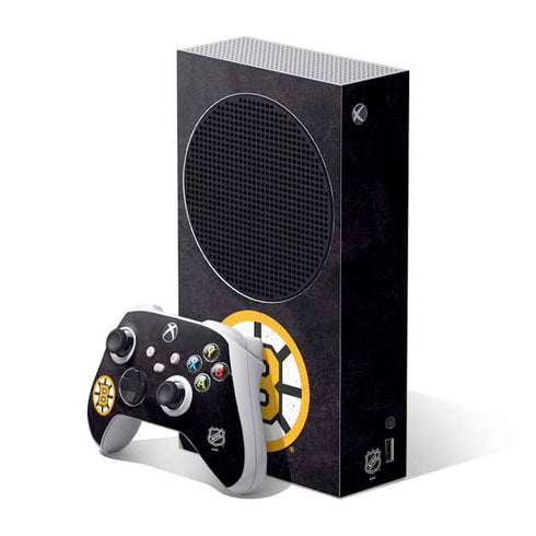 NHL Boston Bruins Distressed Xbox Series S Skins