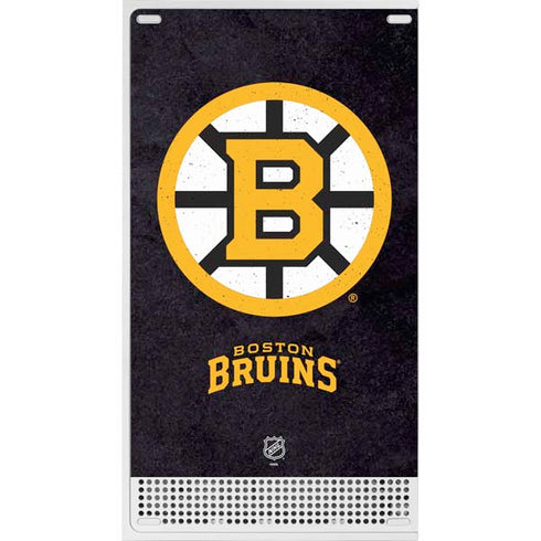 NHL Boston Bruins Distressed Xbox Series S Bundle Skin