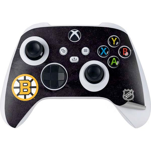 NHL Boston Bruins Distressed Xbox Series S Bundle Skin