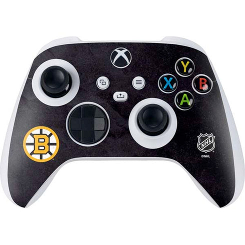 NHL Boston Bruins Distressed Xbox Series S Skins
