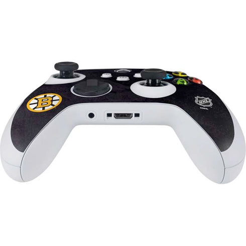 NHL Boston Bruins Distressed Xbox Series S Controller Skin