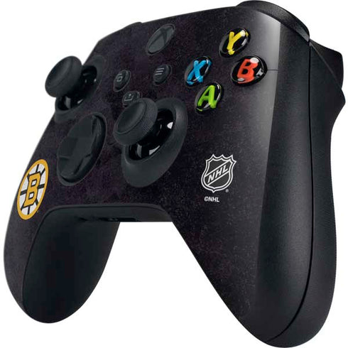 NHL Boston Bruins Distressed Xbox Series X Controller Skin