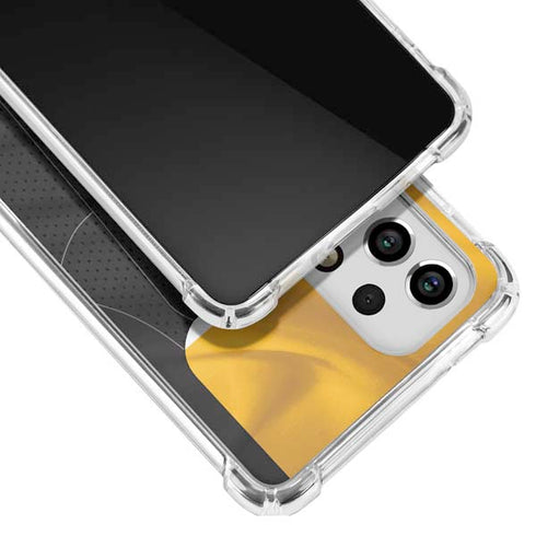 NHL Boston Bruins Home Jersey Galaxy A53 5G Clear Case