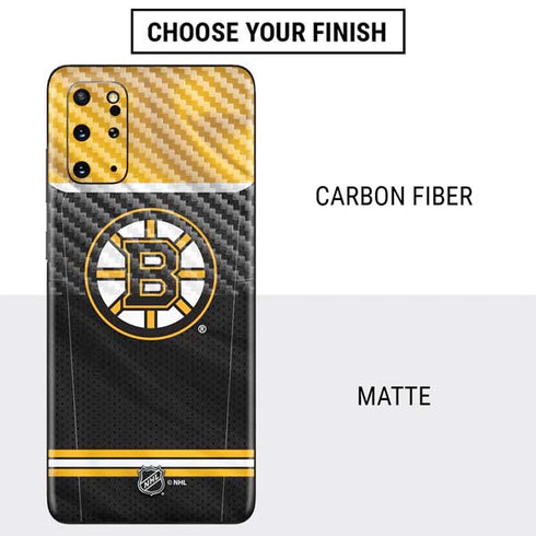 NHL Boston Bruins Home Jersey Galaxy S20 Plus Skin