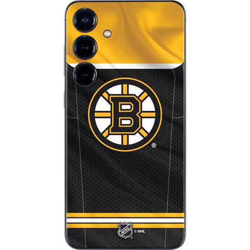 NHL Boston Bruins Home Jersey Galaxy S25 Plus Skin