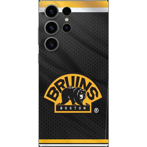 NHL Boston Bruins Home Jersey Galaxy S25 Ultra Skin