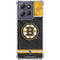 NHL Boston Bruins Home Jersey Moto G 5G (2025) Clear Case