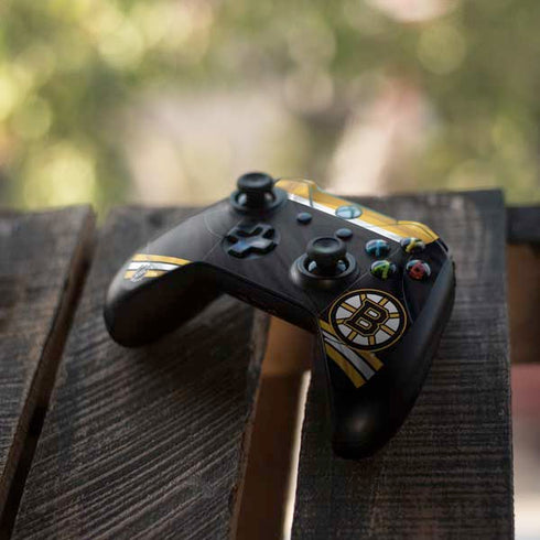 NHL Boston Bruins Home Jersey Xbox One Elite Controller Skin
