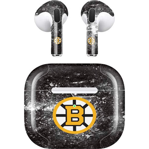 NHL Boston Bruins Iced Apple AirPods (3rd Gen 2021) Skin