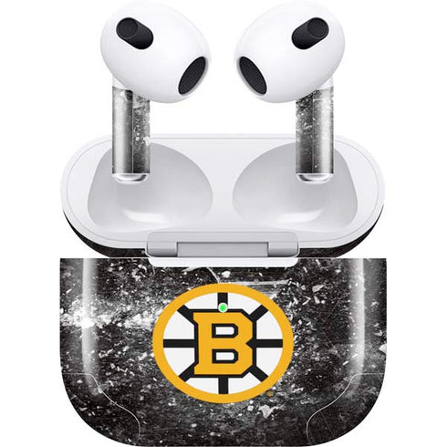 NHL Boston Bruins Iced Apple AirPods (3rd Gen 2021) Skin