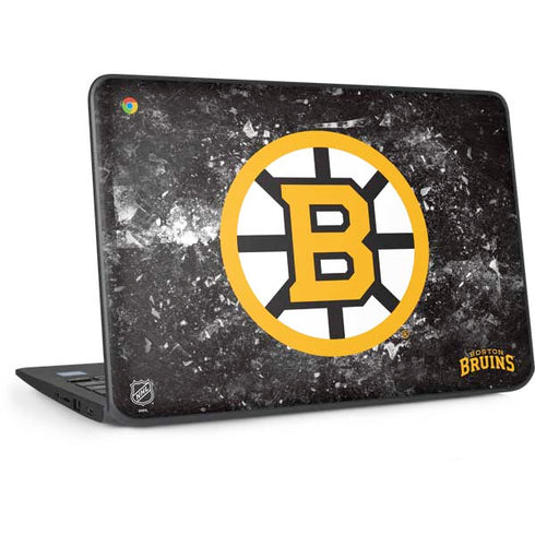 NHL Boston Bruins Iced HP Chromebook Skin