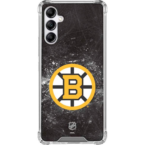 NHL Boston Bruins Iced Galaxy A14 5G Clear Case