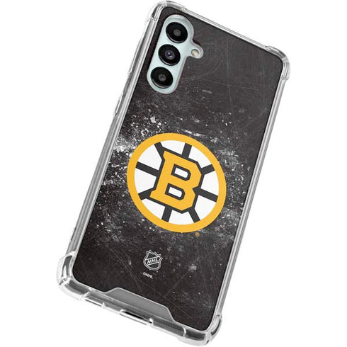 NHL Boston Bruins Iced Galaxy A16 5G Clear Case