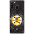 NHL Boston Bruins Iced Galaxy A21 Clear Case