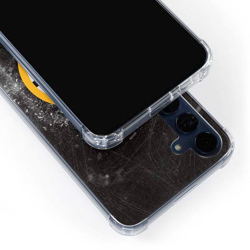 NHL Boston Bruins Iced Galaxy A35 5G Clear Case