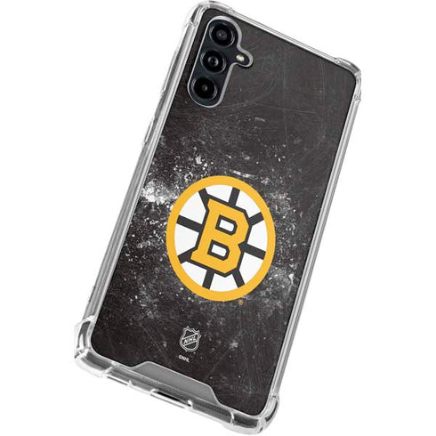 NHL Boston Bruins Iced Galaxy A54 5G Clear Case