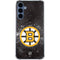 NHL Boston Bruins Iced Galaxy A55 5G Clear Case