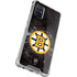 NHL Boston Bruins Iced Galaxy A71 5G Clear Case