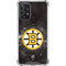 NHL Boston Bruins Iced Galaxy A72 5G Clear Case
