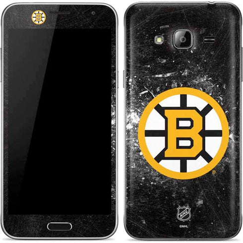 NHL Boston Bruins Iced Galaxy J3 Skin