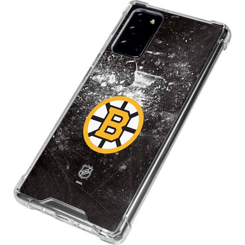NHL Boston Bruins Iced Galaxy Note20 5G Clear Case