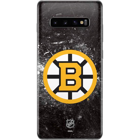 NHL Boston Bruins Iced Galaxy S10 Plus Skin