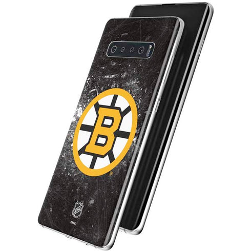 NHL Boston Bruins Iced Galaxy S10 Plus Skin