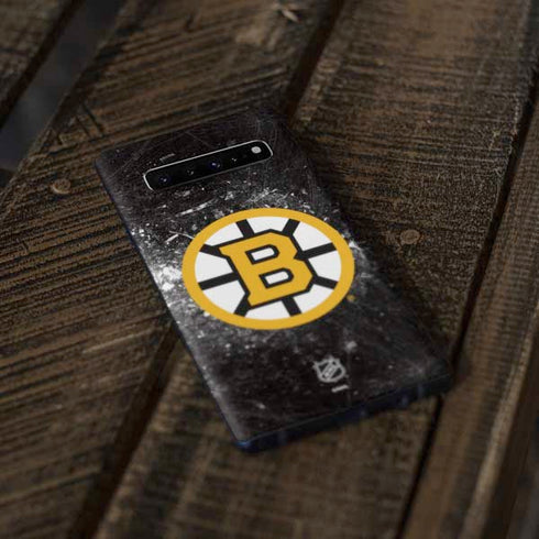NHL Boston Bruins Iced Galaxy S10 Skin